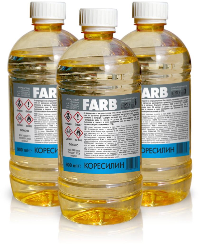 THINNER CORESILINE FARB