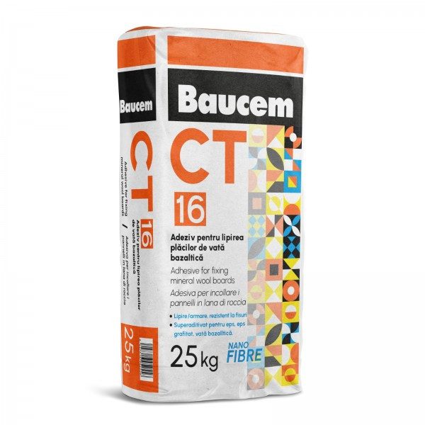 Adhesive for basalt wool BAUCEM CT 16