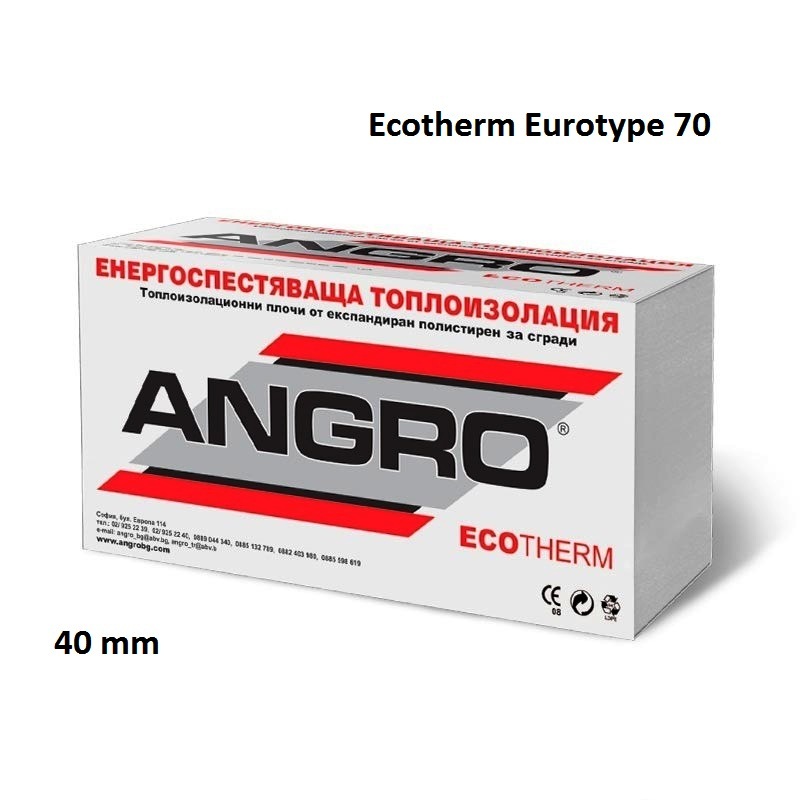 eps 40 mm polistirene eurotype 70